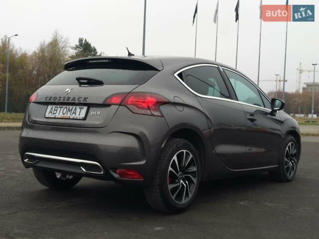 Серый DS 4 Crossback, объемом двигателя 1.6 л и пробегом 161 тыс. км за 14500 $, фото 4 на Automoto.ua