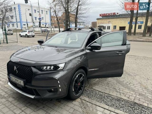 Серый DS 7 Crossback, объемом двигателя 2 л и пробегом 54 тыс. км за 35000 $, фото 1 на Automoto.ua