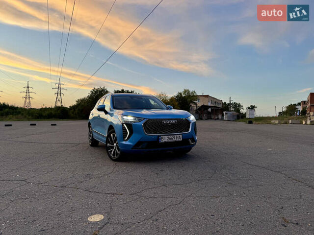 Синий Haval Jolion, объемом двигателя 1.5 л и пробегом 55 тыс. км за 16990 $, фото 1 на Automoto.ua