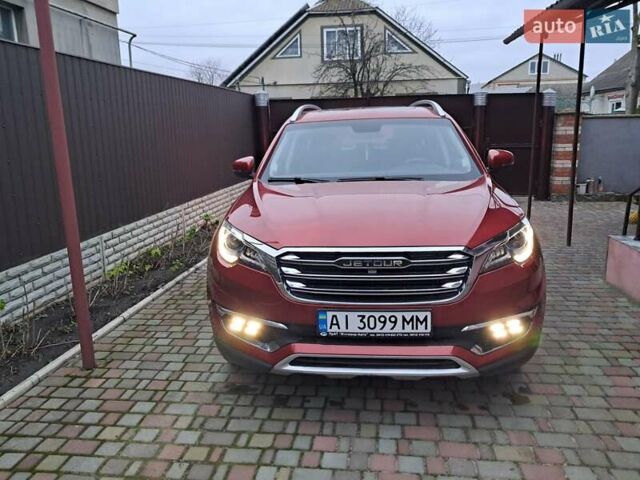 Красный Jetour X70, объемом двигателя 1.5 л и пробегом 70 тыс. км за 14500 $, фото 8 на Automoto.ua
