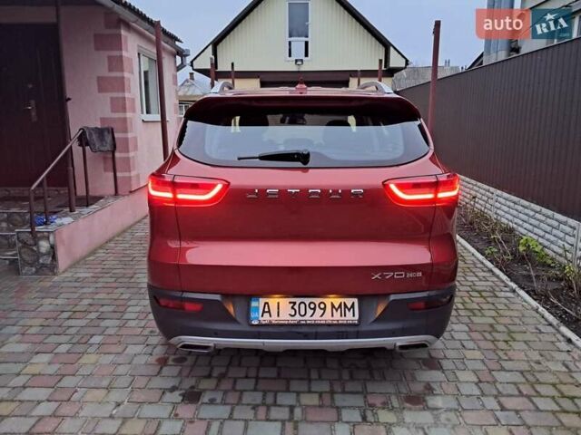 Красный Jetour X70, объемом двигателя 1.5 л и пробегом 70 тыс. км за 14500 $, фото 6 на Automoto.ua
