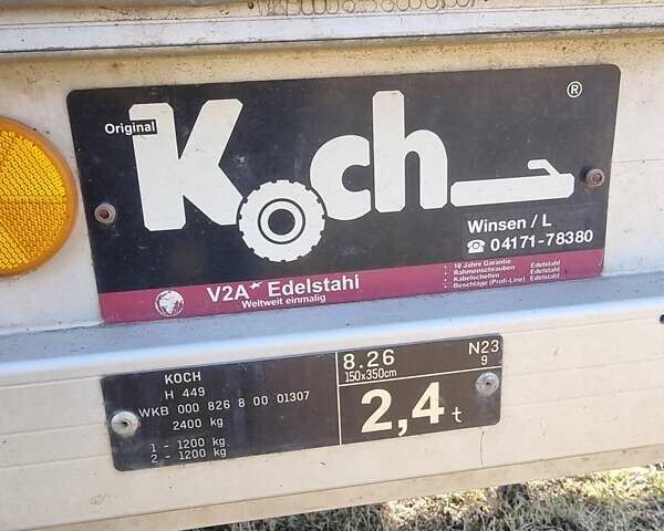 Серый Koch U 750N, объемом двигателя 0 л и пробегом 100 тыс. км за 3100 $, фото 3 на Automoto.ua