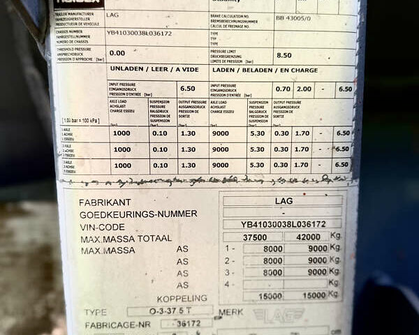 Черный LAG 0-3-38L, объемом двигателя 0 л и пробегом 300 тыс. км за 17500 $, фото 17 на Automoto.ua