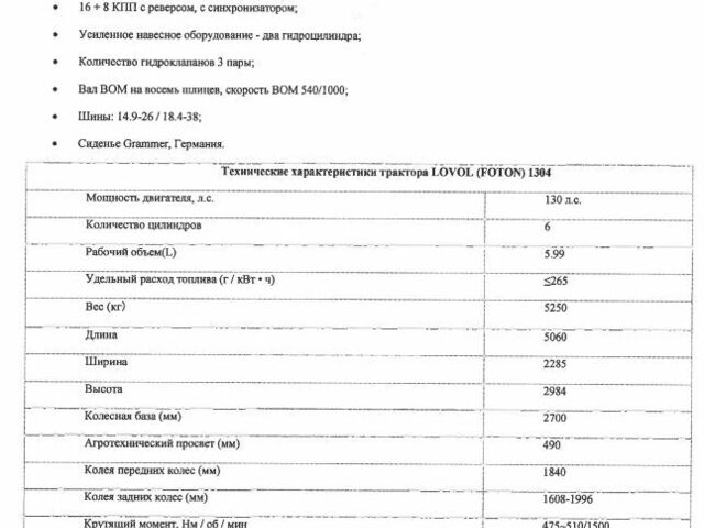 Lovol Другая, объемом двигателя 0 л и пробегом 0 тыс. км за 36076 $, фото 6 на Automoto.ua