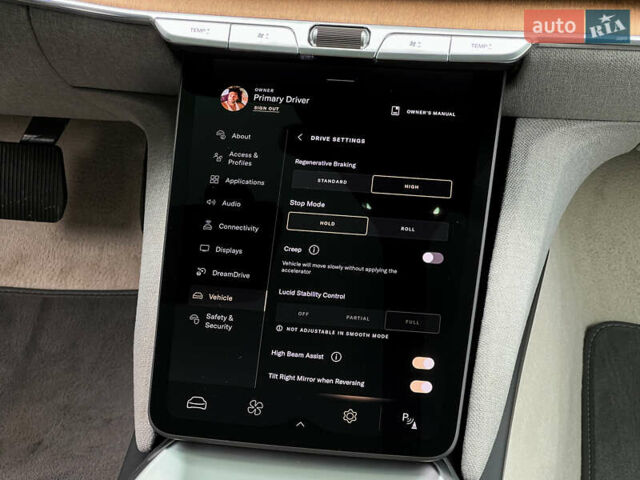 Білий Lucid Air, об'ємом двигуна 0 л та пробігом 13 тис. км за 43999 $, фото 29 на Automoto.ua