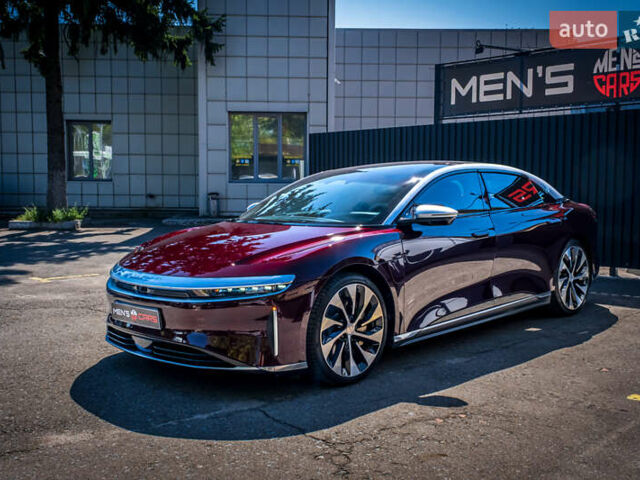 Красный Lucid Air, объемом двигателя 0 л и пробегом 6 тыс. км за 49900 $, фото 2 на Automoto.ua