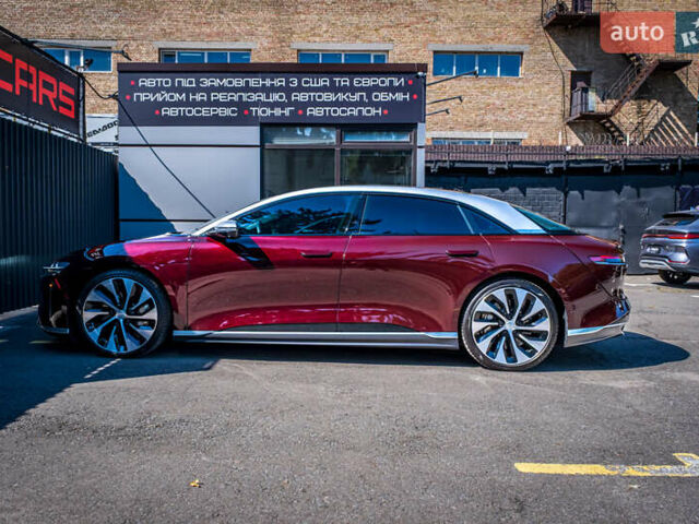 Красный Lucid Air, объемом двигателя 0 л и пробегом 6 тыс. км за 49900 $, фото 3 на Automoto.ua