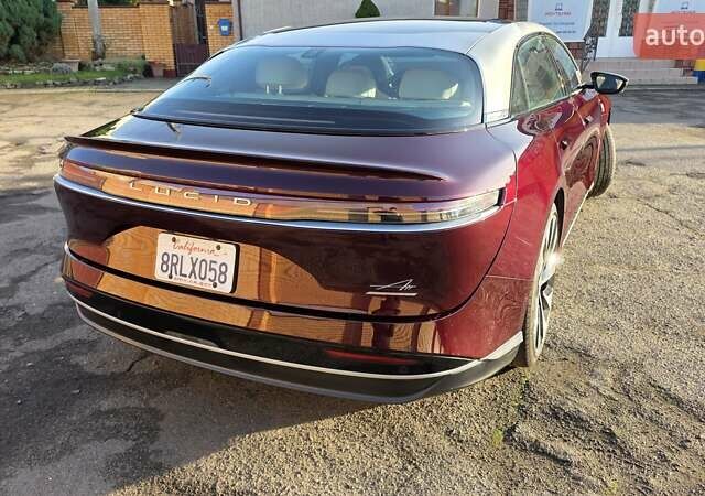 Червоний Lucid Air, об'ємом двигуна 0 л та пробігом 33 тис. км за 49000 $, фото 11 на Automoto.ua