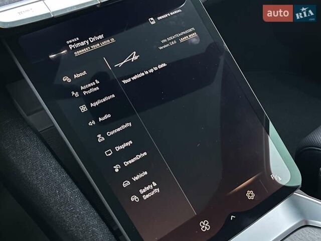 Сірий Lucid Air, об'ємом двигуна 0 л та пробігом 9 тис. км за 41900 $, фото 26 на Automoto.ua