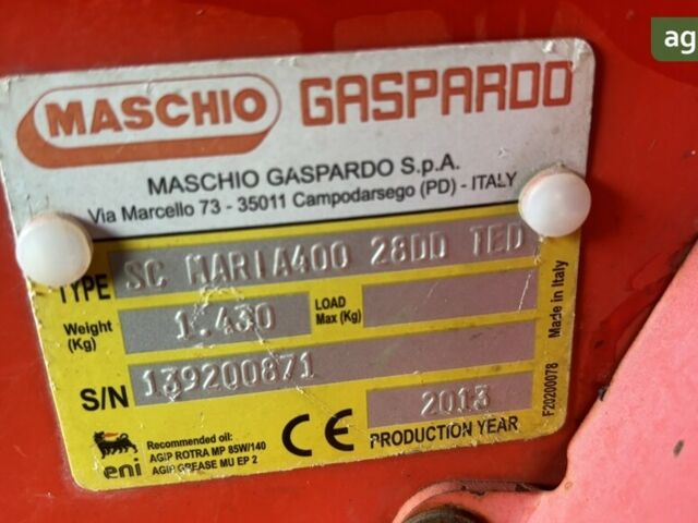 Maschio Gaspardo Maria, об'ємом двигуна 0 л та пробігом 0 тис. км за 12300 $, фото 10 на Automoto.ua