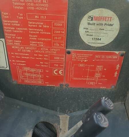 Moffett M4, объемом двигателя 0 л и пробегом 0 тыс. км за 8900 $, фото 2 на Automoto.ua