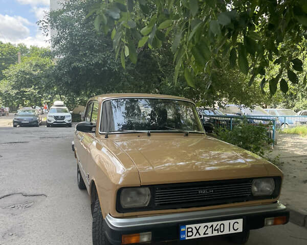 Коричневый Москвич/АЗЛК 2140, объемом двигателя 1.5 л и пробегом 37 тыс. км за 5000 $, фото 1 на Automoto.ua