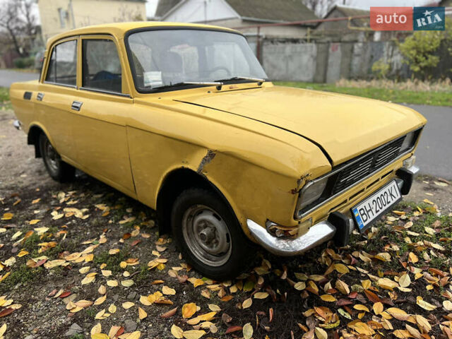 Желтый Москвич/АЗЛК 2140, объемом двигателя 1.48 л и пробегом 300 тыс. км за 350 $, фото 4 на Automoto.ua