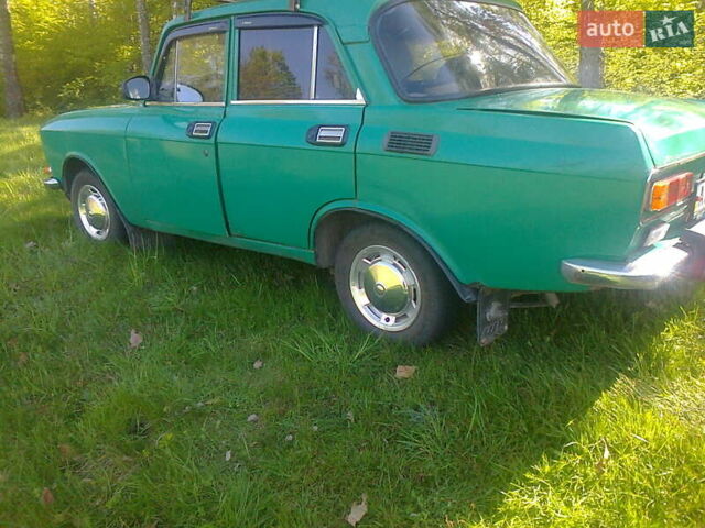 Зеленый Москвич/АЗЛК 2140, объемом двигателя 1.5 л и пробегом 209 тыс. км за 850 $, фото 1 на Automoto.ua