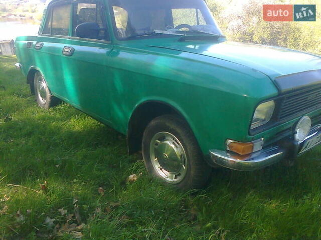 Зеленый Москвич/АЗЛК 2140, объемом двигателя 1.5 л и пробегом 209 тыс. км за 850 $, фото 3 на Automoto.ua