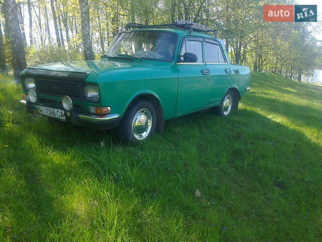 Зеленый Москвич/АЗЛК 2140, объемом двигателя 1.5 л и пробегом 209 тыс. км за 850 $, фото 2 на Automoto.ua