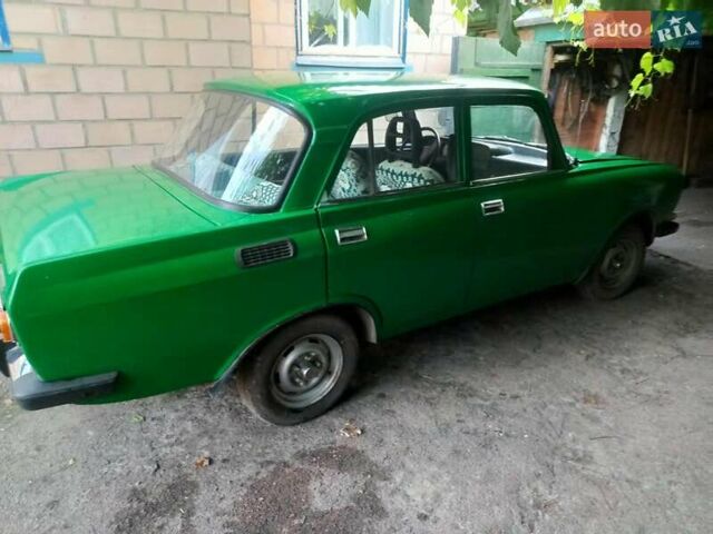 Зеленый Москвич/АЗЛК 2140, объемом двигателя 1.5 л и пробегом 126 тыс. км за 949 $, фото 2 на Automoto.ua