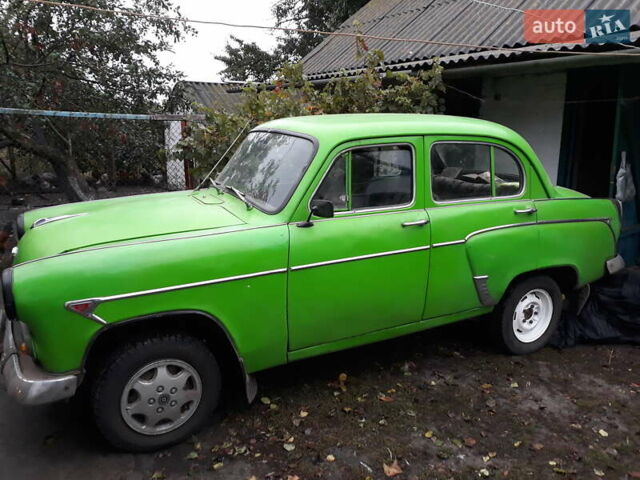 Зеленый Москвич/АЗЛК 403, объемом двигателя 1.5 л и пробегом 150 тыс. км за 800 $, фото 1 на Automoto.ua