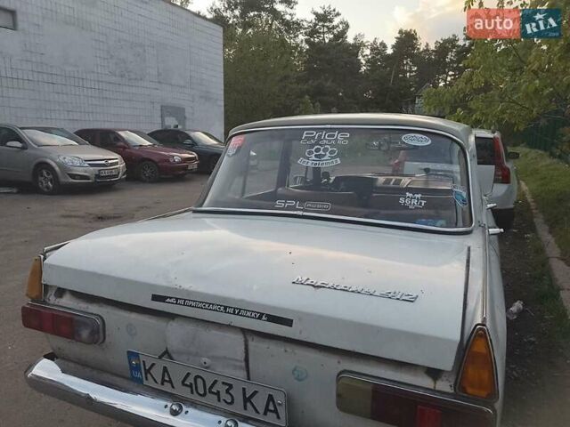 Белый Москвич/АЗЛК 412, объемом двигателя 1.7 л и пробегом 700 тыс. км за 290 $, фото 4 на Automoto.ua