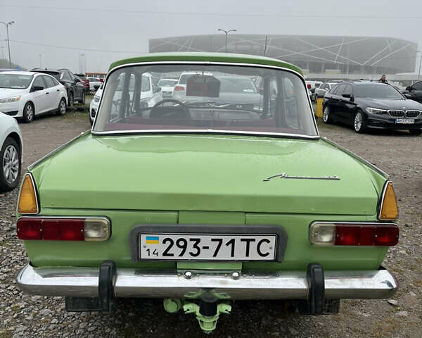 Зеленый Москвич/АЗЛК 412, объемом двигателя 1.5 л и пробегом 49 тыс. км за 1250 $, фото 3 на Automoto.ua