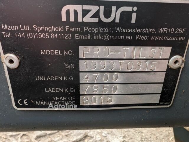 Оранжевый Mzuri PRO-TIL 3T, объемом двигателя 0 л и пробегом 0 тыс. км за 63952 $, фото 22 на Automoto.ua