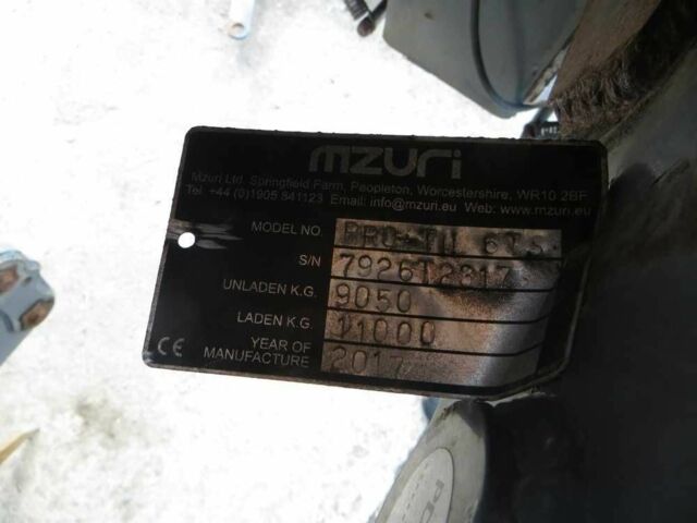 Желтый Mzuri Pro Til 6T, объемом двигателя 0 л и пробегом 0 тыс. км за 120000 $, фото 3 на Automoto.ua