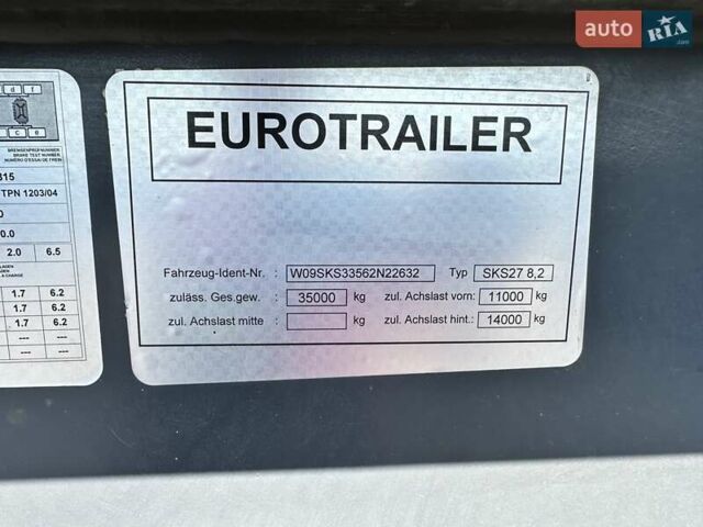 NFP-Eurotrailer SKS-HS, объемом двигателя 0 л и пробегом 600 тыс. км за 12431 $, фото 1 на Automoto.ua