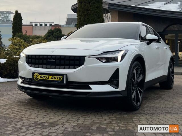 Белый Polestar 2, объемом двигателя 78 л и пробегом 40 тыс. км за 25999 $, фото 2 на Automoto.ua