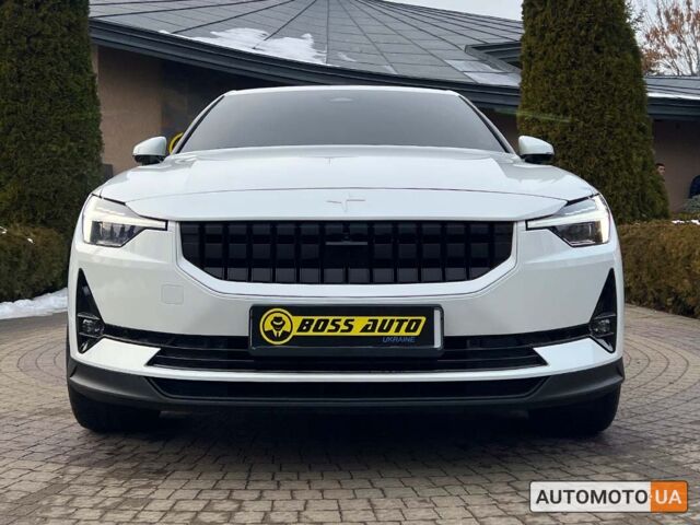 Белый Polestar 2, объемом двигателя 78 л и пробегом 40 тыс. км за 25999 $, фото 1 на Automoto.ua