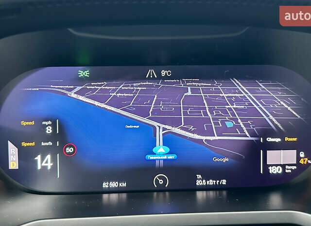 Білий Polestar 2, об'ємом двигуна 0 л та пробігом 83 тис. км за 18999 $, фото 24 на Automoto.ua