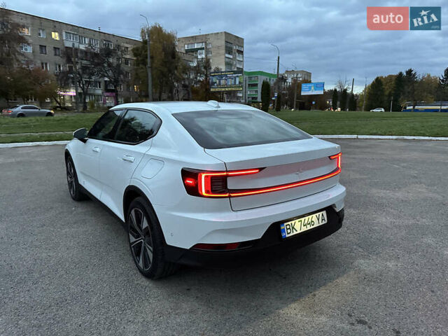 Білий Polestar 2, об'ємом двигуна 0 л та пробігом 65 тис. км за 18700 $, фото 9 на Automoto.ua