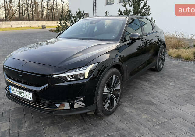 Чорний Polestar 2, об'ємом двигуна 0 л та пробігом 19 тис. км за 23500 $, фото 1 на Automoto.ua
