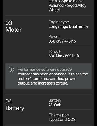 Черный Polestar 2, объемом двигателя 0 л и пробегом 72 тыс. км за 21500 $, фото 22 на Automoto.ua