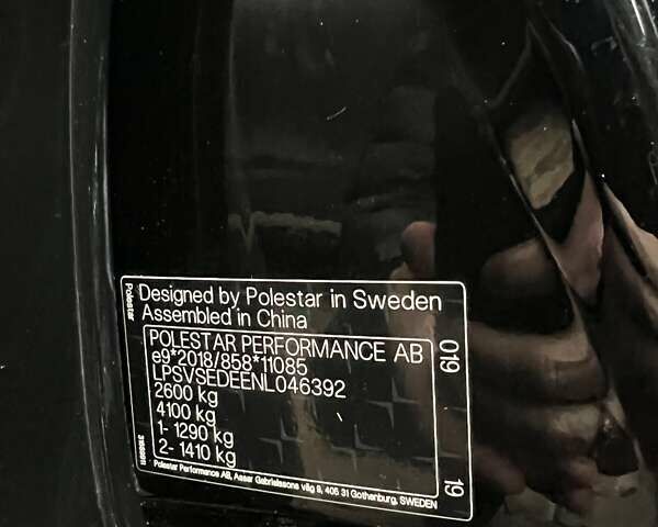 Чорний Polestar 2, об'ємом двигуна 0 л та пробігом 40 тис. км за 22950 $, фото 64 на Automoto.ua