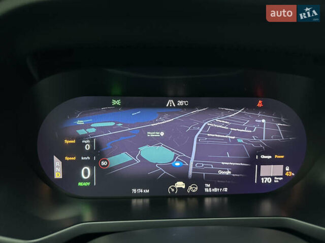 Чорний Polestar 2, об'ємом двигуна 0 л та пробігом 75 тис. км за 22300 $, фото 36 на Automoto.ua