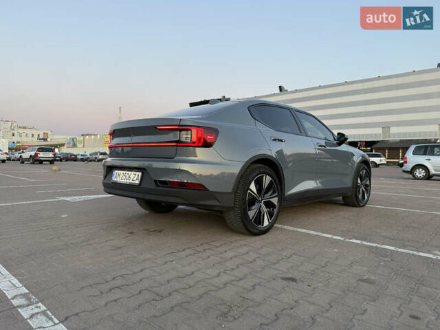 Серый Polestar 2, объемом двигателя 0 л и пробегом 4 тыс. км за 26999 $, фото 7 на Automoto.ua