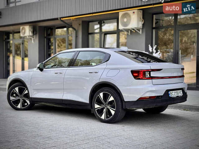 Серый Polestar 2, объемом двигателя 0 л и пробегом 87 тыс. км за 21900 $, фото 1 на Automoto.ua