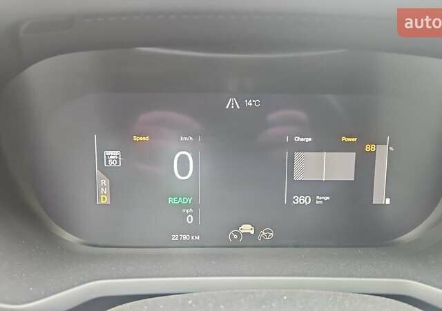 Сірий Polestar 2, об'ємом двигуна 0 л та пробігом 22 тис. км за 25000 $, фото 12 на Automoto.ua