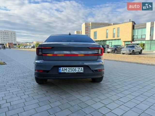 Сірий Polestar 2, об'ємом двигуна 0 л та пробігом 14 тис. км за 22900 $, фото 3 на Automoto.ua