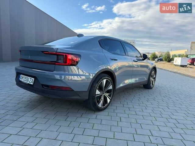 Сірий Polestar 2, об'ємом двигуна 0 л та пробігом 14 тис. км за 22900 $, фото 1 на Automoto.ua