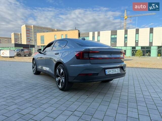Сірий Polestar 2, об'ємом двигуна 0 л та пробігом 14 тис. км за 22900 $, фото 2 на Automoto.ua