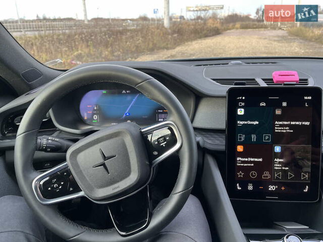 Серый Polestar 2, объемом двигателя 0 л и пробегом 14 тыс. км за 23990 $, фото 11 на Automoto.ua