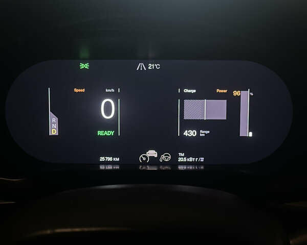 Синій Polestar 2, об'ємом двигуна 0 л та пробігом 26 тис. км за 24500 $, фото 23 на Automoto.ua