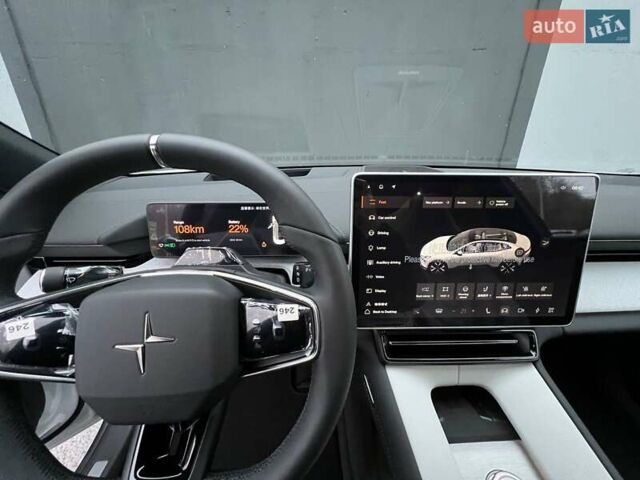 Белый Polestar 4, объемом двигателя 0 л и пробегом 1 тыс. км за 31700 $, фото 6 на Automoto.ua