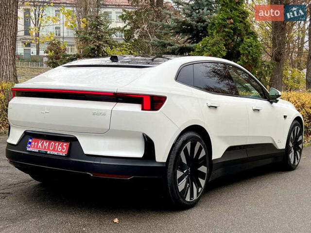Белый Polestar 4, объемом двигателя 0 л и пробегом 1 тыс. км за 33500 $, фото 8 на Automoto.ua