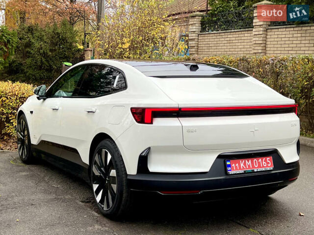 Белый Polestar 4, объемом двигателя 0 л и пробегом 1 тыс. км за 33500 $, фото 7 на Automoto.ua