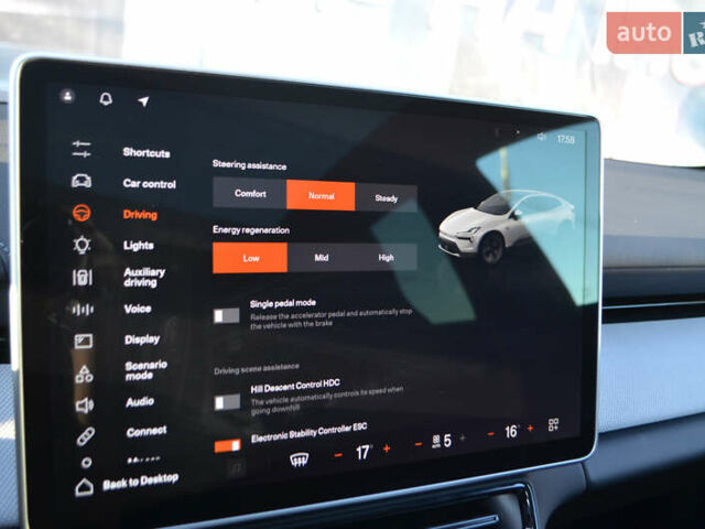Серый Polestar 4, объемом двигателя 0 л и пробегом 1 тыс. км за 34500 $, фото 30 на Automoto.ua