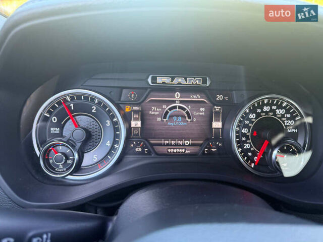 Ram 1500 2020 у Києві на Automoto.ua Чорний Ram 1500, об'ємом двигуна 2.99 л та пробігом 124 тис. км за 63500 $, фото 23 на Automoto.ua