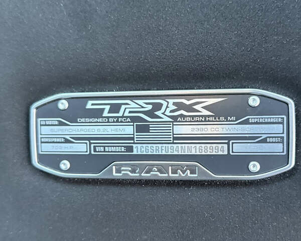 Черный Ram 1500, объемом двигателя 6.2 л и пробегом 30 тыс. км за 135000 $, фото 17 на Automoto.ua