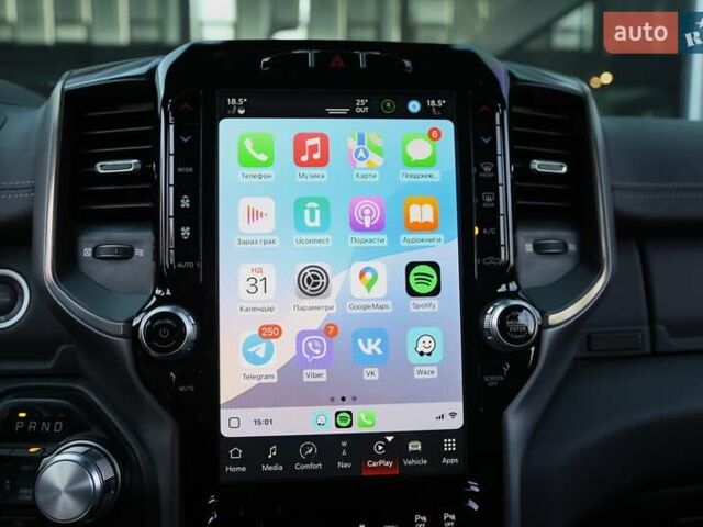 Ram 1500 2023 в Киеве на Automoto.ua Черный Ram 1500, объемом двигателя 5.65 л и пробегом 54 тыс. км за 75000 $, фото 20 на Automoto.ua